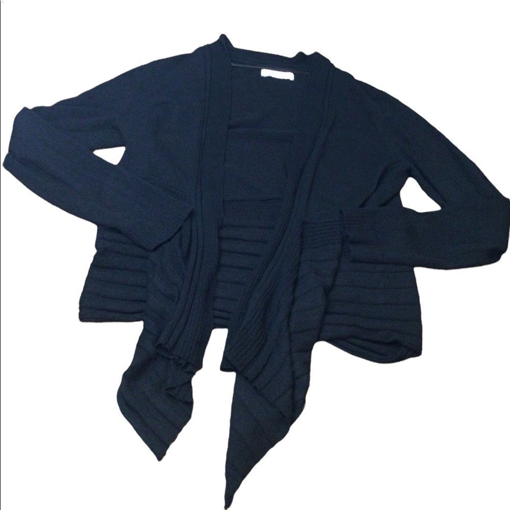Pointelle cardigan size large